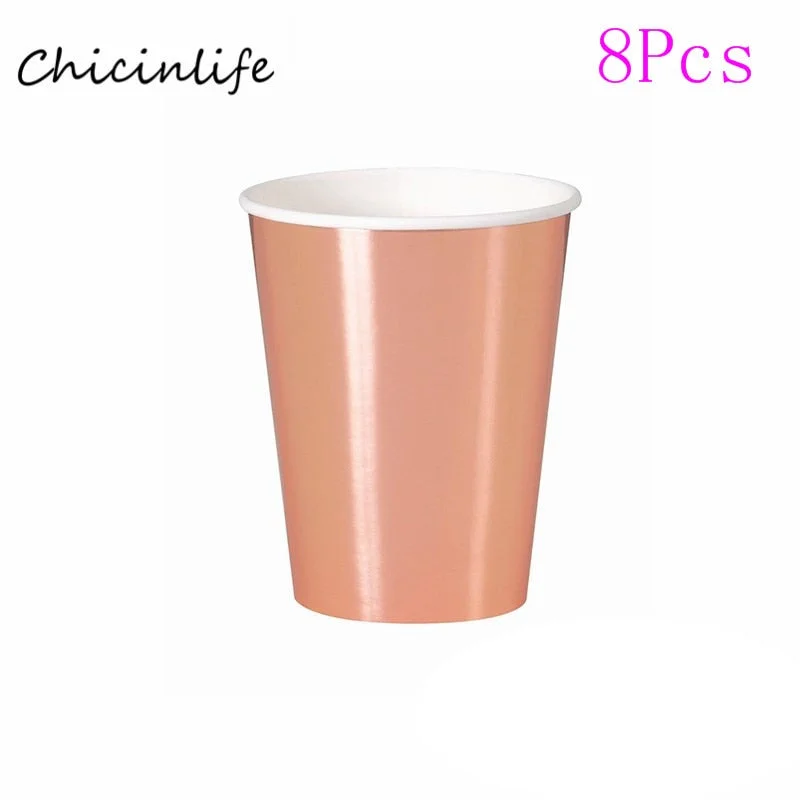 Chicinlife Rose gold Bride To Be Latex Balloons heart star balloon Bachelorette wedding party decoration