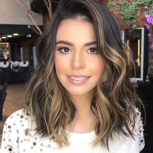ELCNEPAL® | 2021 Summer Gold shoulder short wig ELCNEPAL