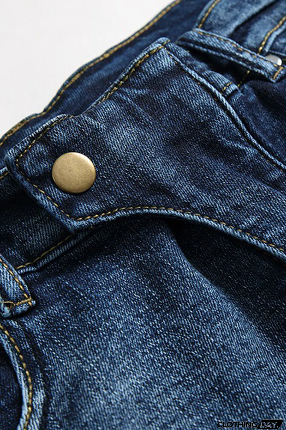 The cowboy blue Street Patchwork Make Old Fold Bottoms