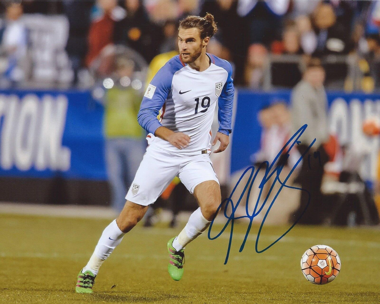 Graham Zusi Signed 8x10 Photo Poster painting Team USA Soccer Sporting KC Autographed COA