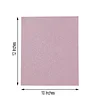 10 Pack | Pink Self-Adhesive Glitter DIY Craft Foam Sheets - 12"x10"