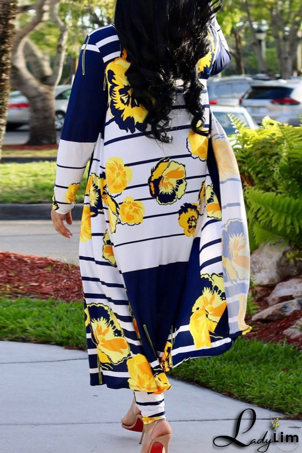 Camouflage Fashion Casual Street Vacation Print Printing cardigan Plus Size Two Pieces