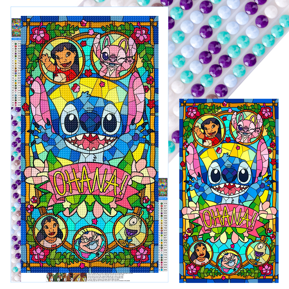 Stitch 40*70cm(canvas) full round drill diamond painting