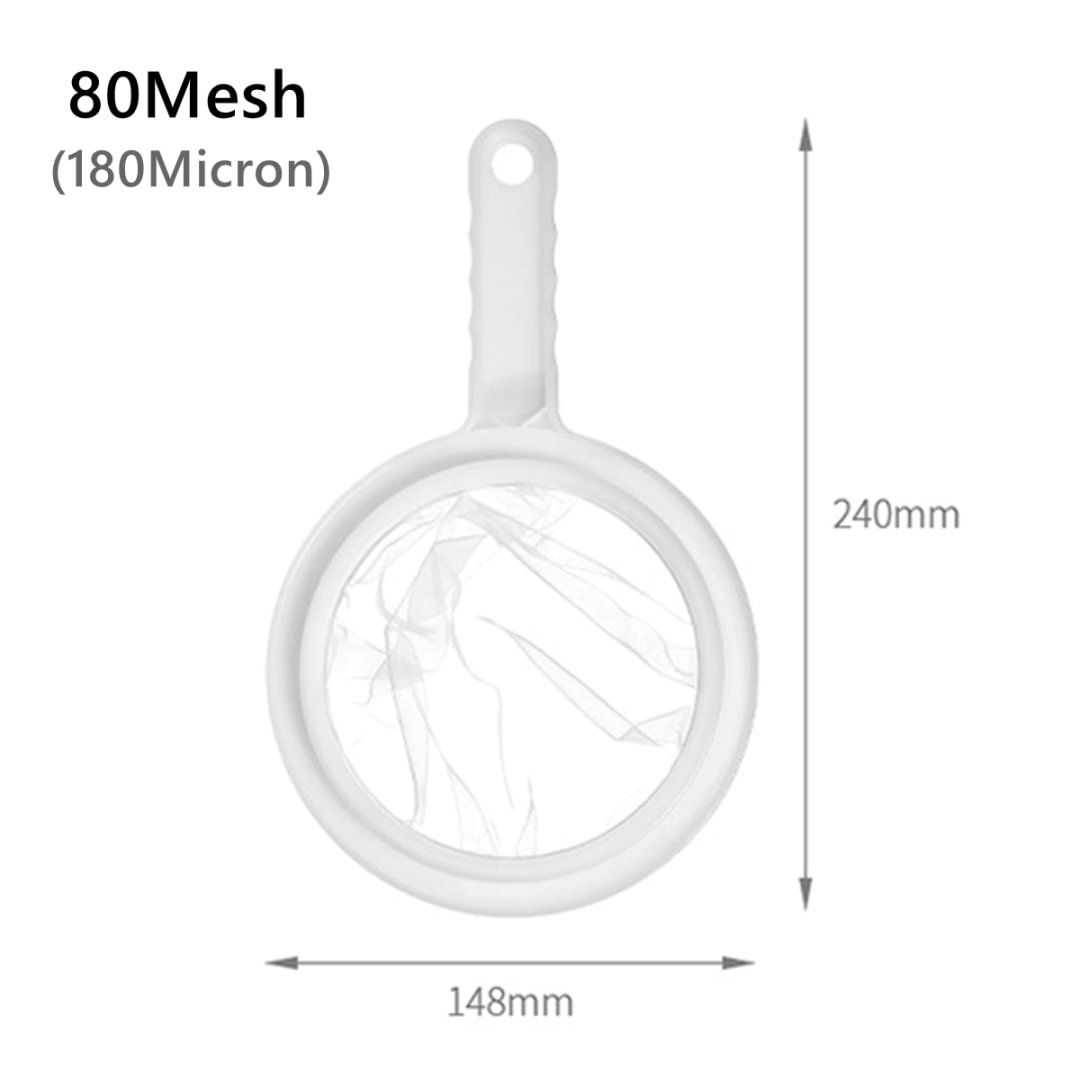 Mesh Kitchen Nut Milk Filter Ultra-Fine Mesh Strainer Nylon Filter Spoon | IFYHOME
