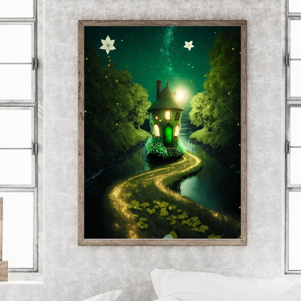 Wizard Of Oz Poster 40*60CM(Canvas) Full Round Drill Diamond Painting
