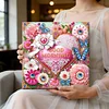 (Pre-Framed)Good Morning-Special Shape Diamond Painting Kit(25x25cm)