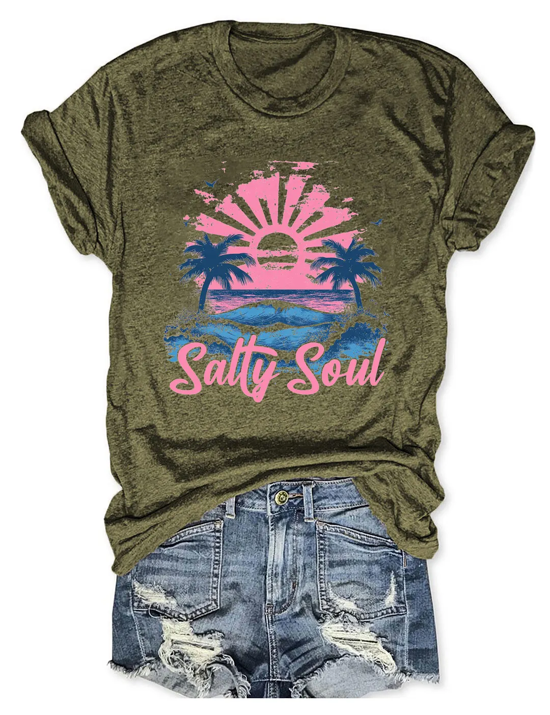 Summer Salty Soul T-shirt