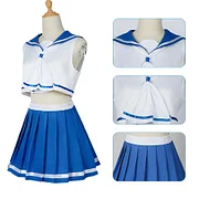 [Wetrose] Oshi no Ko Hoshino Aqua Rubii Arima Kana Kurokawa Akane Ruby Cosplay Costume Sailor Seeraafuku School Uniform Seifuku