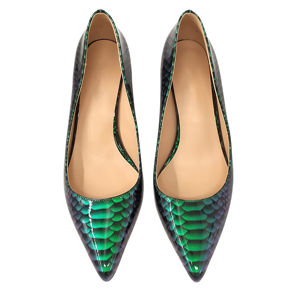 2.36" Kitten Heels Pumps Comfortable Women Daily Shoes-MERUMOTE