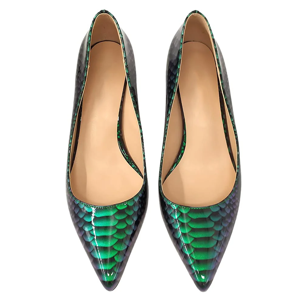 2.36" Kitten Heels Pumps Comfortable Women Daily Shoes-MERUMOTE