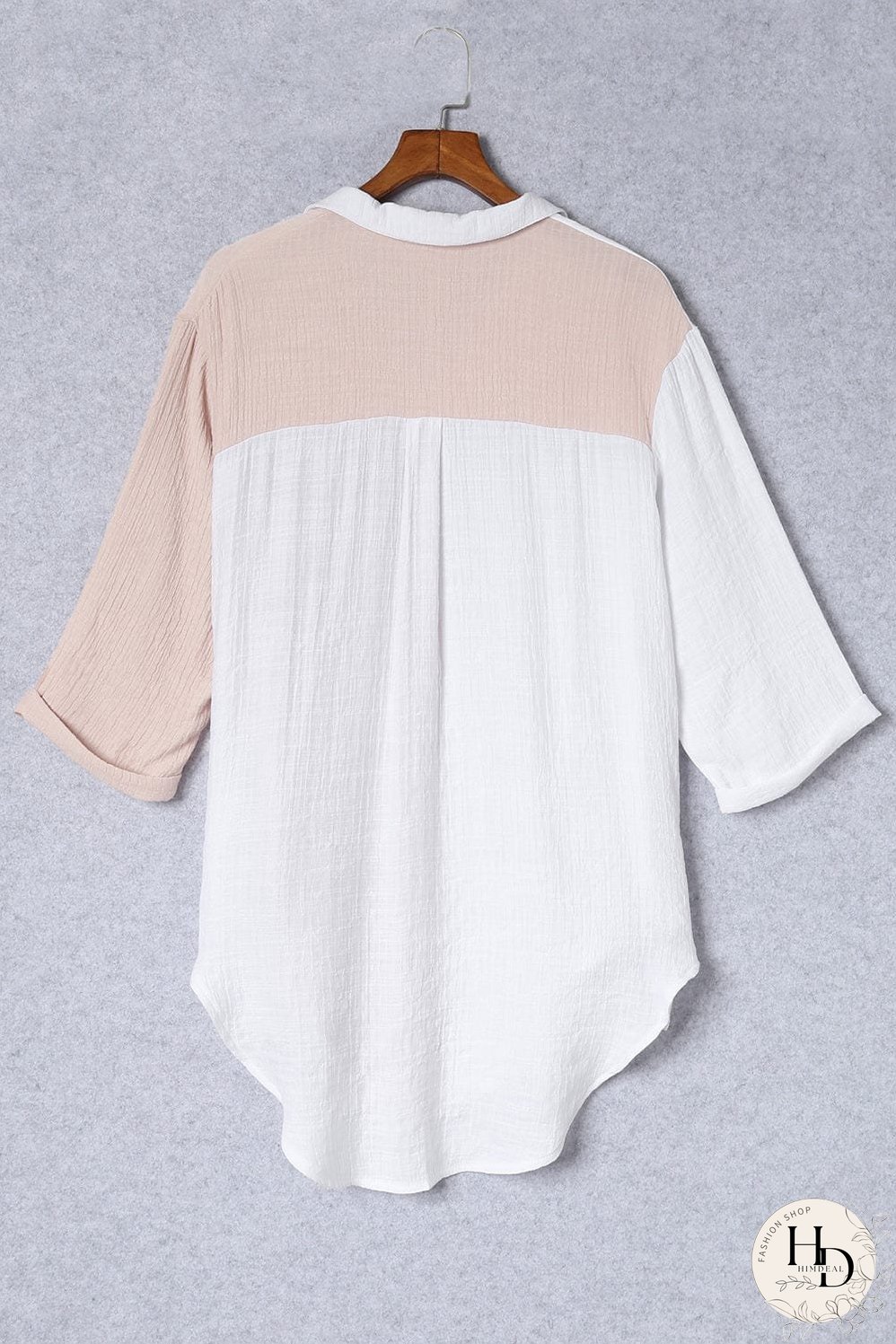 Stylish Linen and Cotton Blend Top