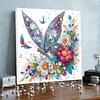 Framed Diamond Painting - Special Shaped - Butterfly (25x25cm)