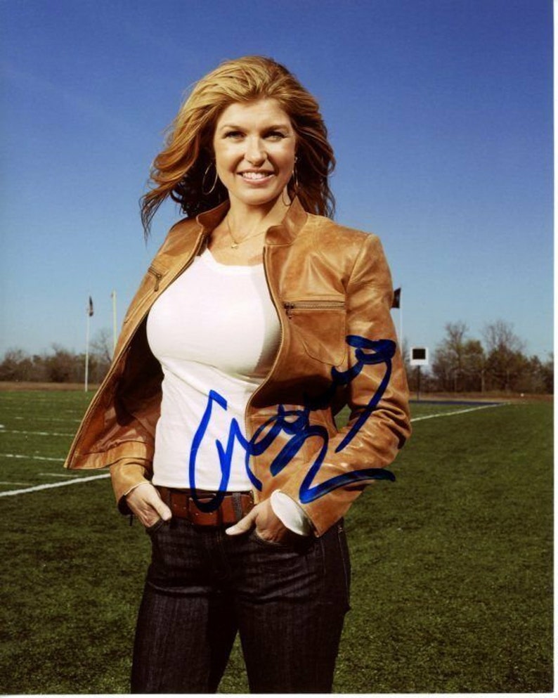 Connie britton signed autographed friday night lights tami taylor Photo Poster painting