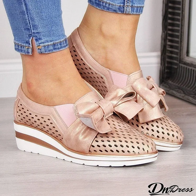 Women's Cute Bowknot Sneakers For Summer