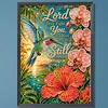 Hummingbird Scripture Diamond Painting Kits for Adults Beginners 30x40cm