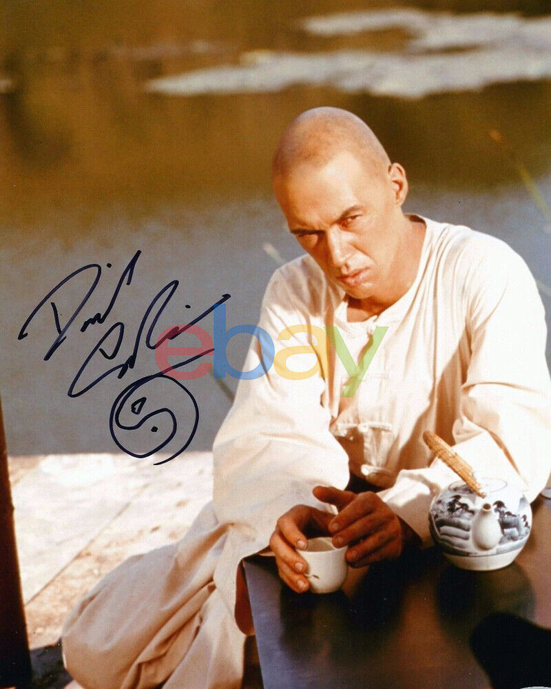 DAVID CARRADINE AUTOGRAPHED SIGNED KUNG FU LEGEND 8X10 Photo Poster painting reprint