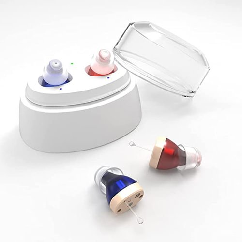 C320 Rechargeable Hearing Amplifier to Aid , Sound Amplifier Devices with Charging Box