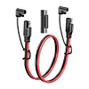 Battery Charging Cable SAE To SAE 16 AWG Solar Plug Cord Car Extension Cable
