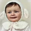 20" Blue Eyes Cloth Body Reborn Toddler Baby Girl Doll Named Yuniya - RBBI-Myrebornbabydoll&reg; Myrebornbabydoll&reg;