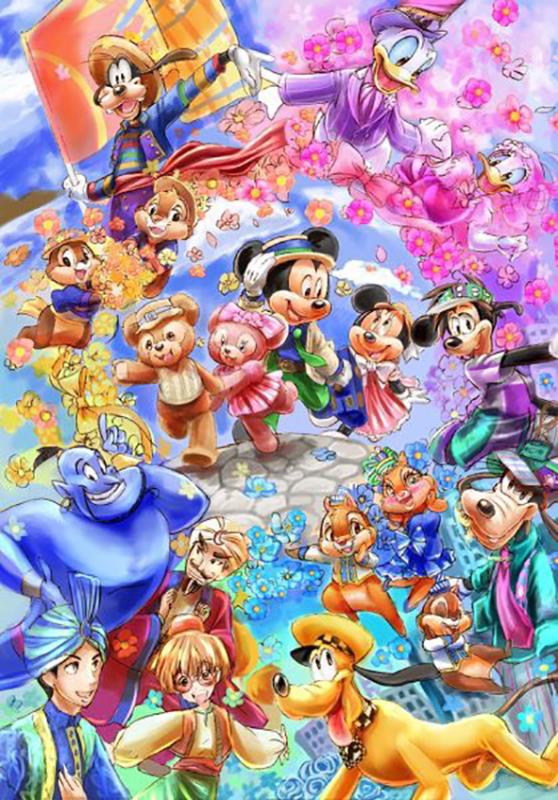 

Disney – Paint By Numbers - 40*50CM, 501 Original