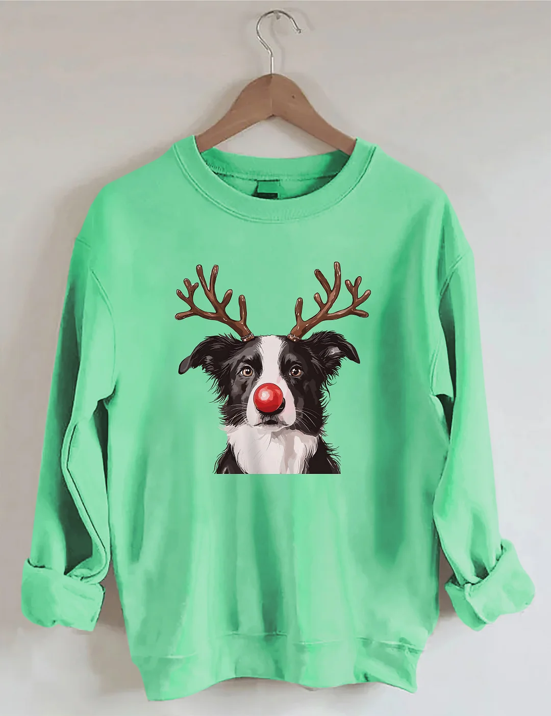 Border Collie Christmas Sweatshirt