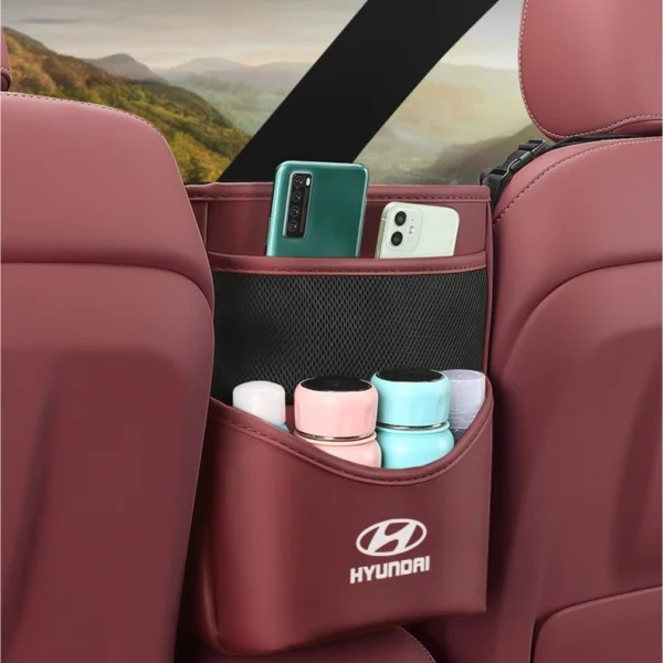 🔥Hot sale🔥Exclusive logo🔥Car Seat Storage Net Pocket