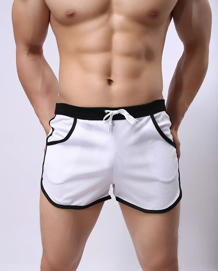 Aonga New Men's Beach Short Trunks Summer Casual Shorts Sexy Mens Shorts Quick Dry Clothing Beach Holiday Black Shorts For Male aonga