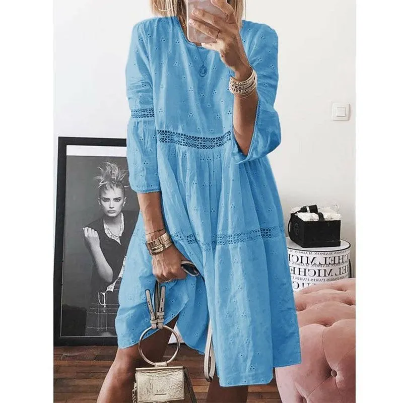 3/4 Sleeve Dress