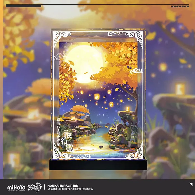 Display Box Theresa: Starlit Astrologos Orchid's Night Ver. [Original Honkai Official Merchandise]