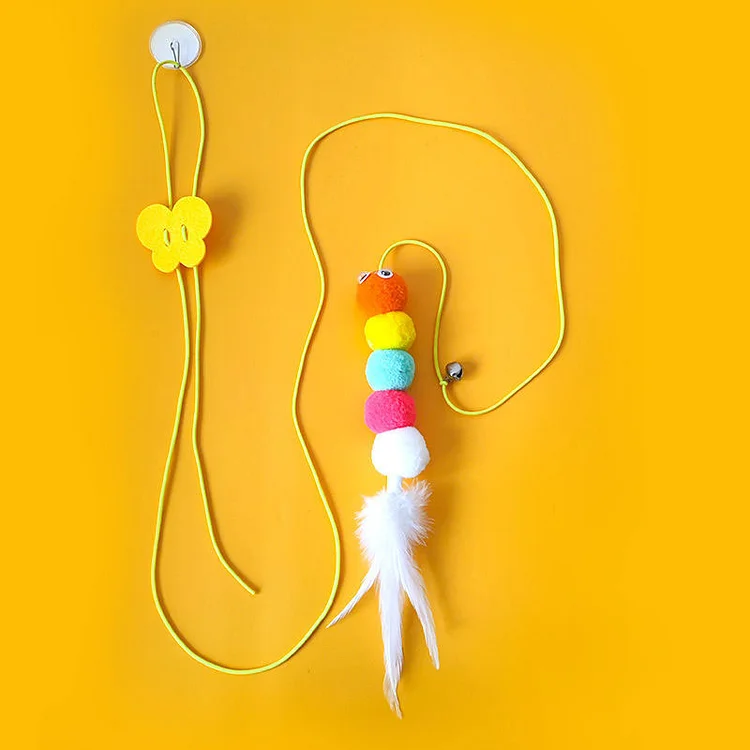 Adjustable Hanging Bugs Self-Entertainment Cat Toys 4