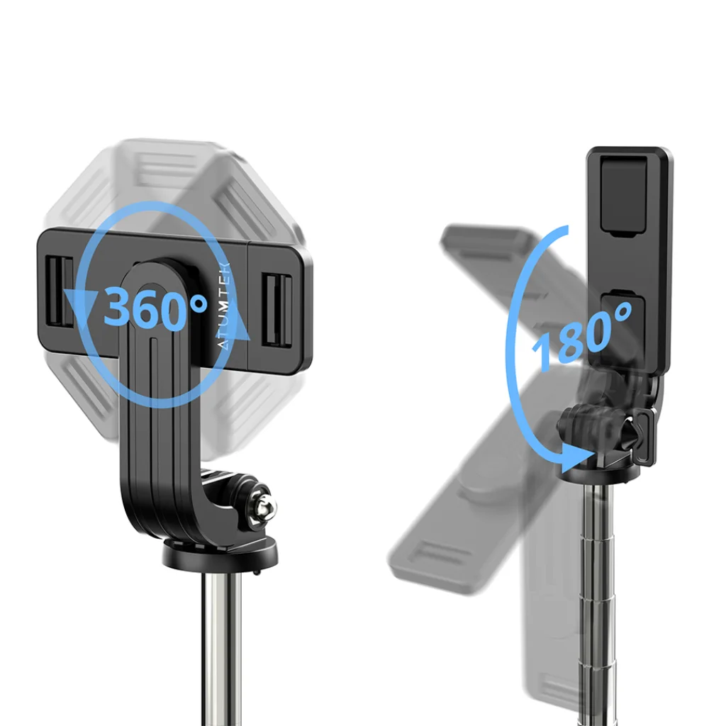Bluetooth Selfie Stick Tripod with Wireless Remote 40‘’ | ATUMTEK®