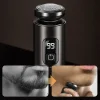 Men's Portable Electric Mini Shaver with Floating Blades