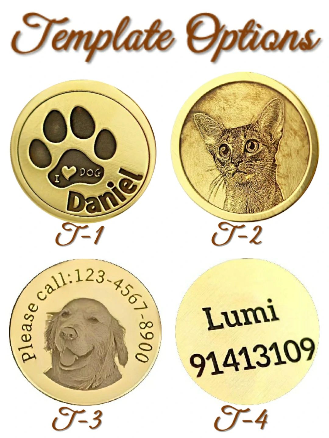 lookipet custom pet ID tags