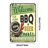 BBQ - Metal Tin Signs(8*12Inch/12*16Inch) - Bar