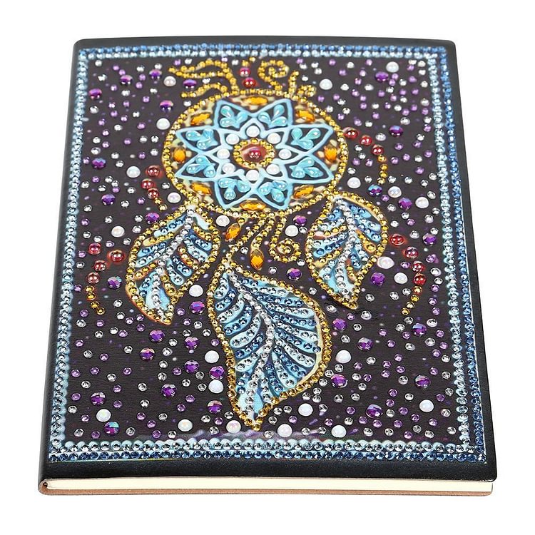 DIY Dream Catcher Special Shaped Diamond Painting 60 Sheets A5 Notebook