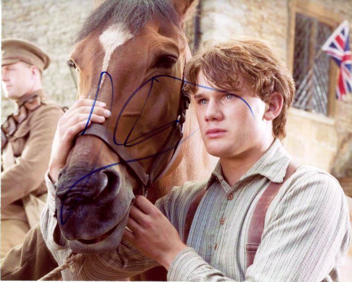 JEREMY IRVINE signed autographed WAR HORSE ALBERT NARRACOTT Photo Poster painting