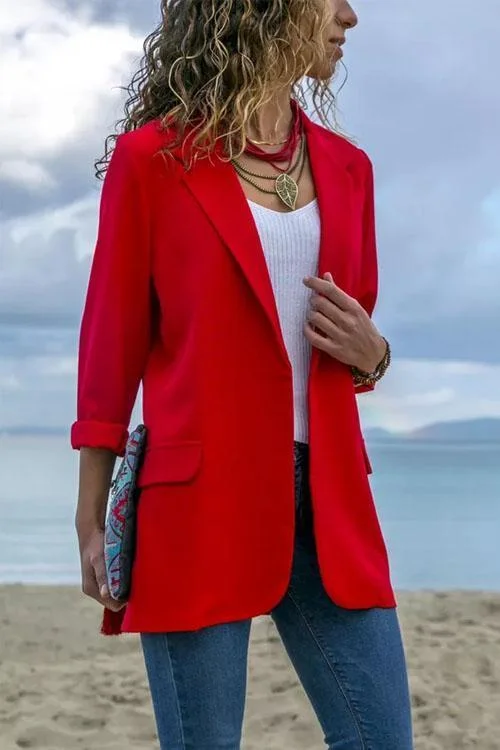 Lapel Easy Leisure Suits