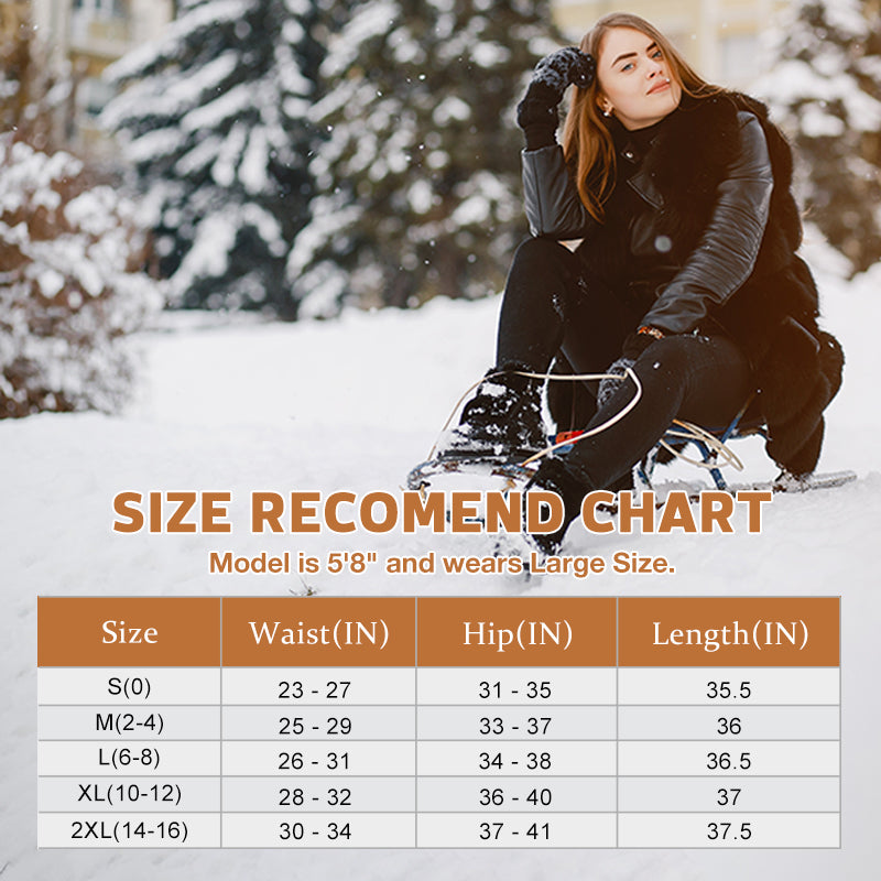 Cloudy Fleece Leggings front view