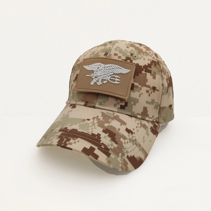 Camouflage Pattern Outdoor Baseball Cap Men’s And Women’s Tactical Camouflage Hat Special Forces Camouflage Cap Personalized Cap