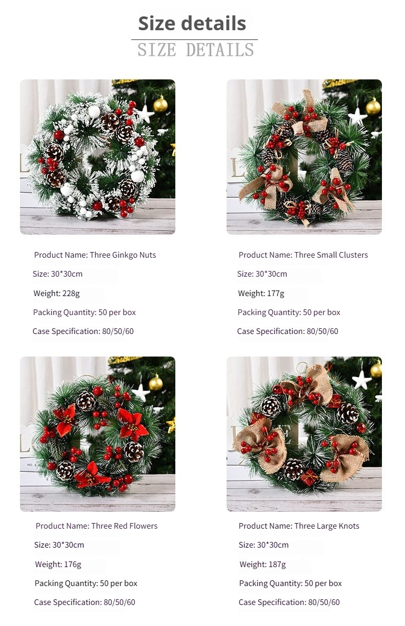 Tegooe Premium Christmas Wreath Collection