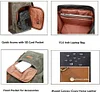 Kamerarucksack mit Laptopfach,Spektiv DSLR Rucksack,Camera Backpack Canvas,Fotorucksack Vintage für Kamera Zubehör,Outdoor Fototasche für Kamera Sony Canon Nikon