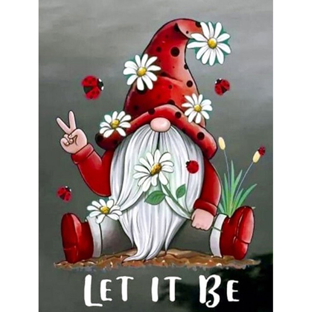 

Gnome - 11CT Stamped Cross Stitch - 36*46CM, 501 Original