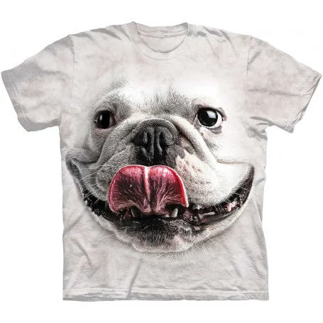Silly Bulldog Face Classic Cotton T-Shirt