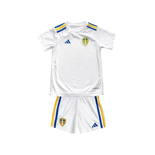 Leeds United Heimtrikot Kinder Mini Kit 2023-2024