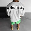 OVERSIZE MADE IN HELL TEE by Inlyline