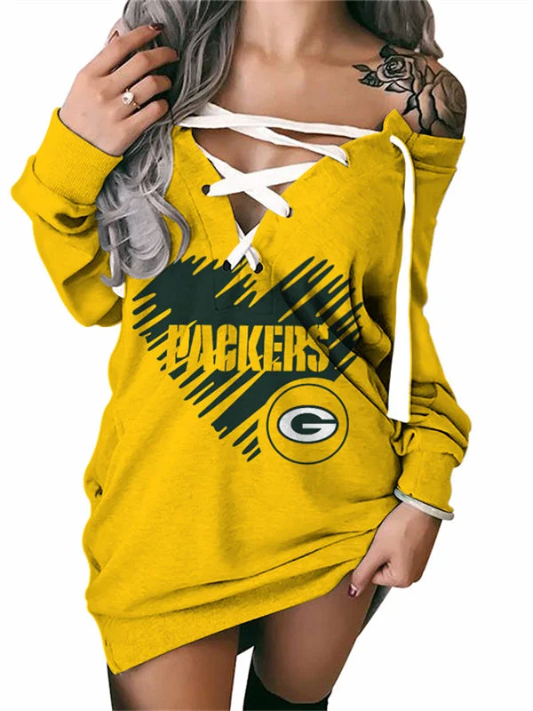 Green Bay Packers
Limited Edition Lace-up Sweatshirt