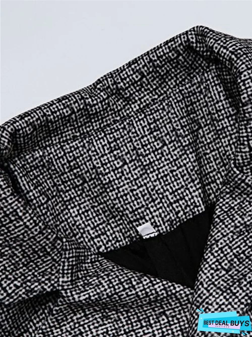 Men's Solid Casual Suit Coat