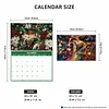 Beauty 2027 DIY Diamond Painting Calendar for Adults Wall Ornaments Diamonds Arts Dates 11.81x9.45 Inch Gem Painting Art Walls Date for Home Business Office Planning Decor