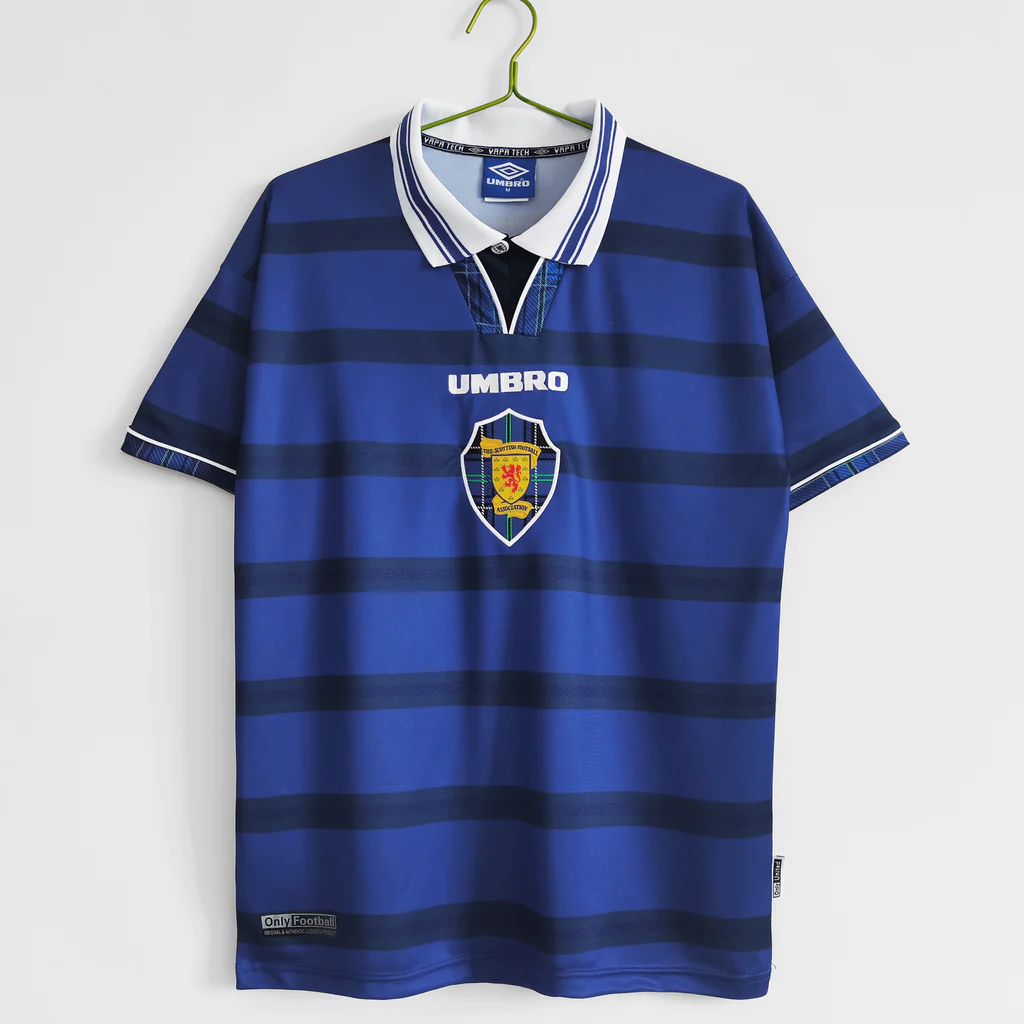 1998 Retro  Scotland Home Football Shirt
