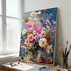 Framed Daisy-Paint By Numbers Acrylic Painting 30*40Cm With Color Box 5Ml（18Colors）